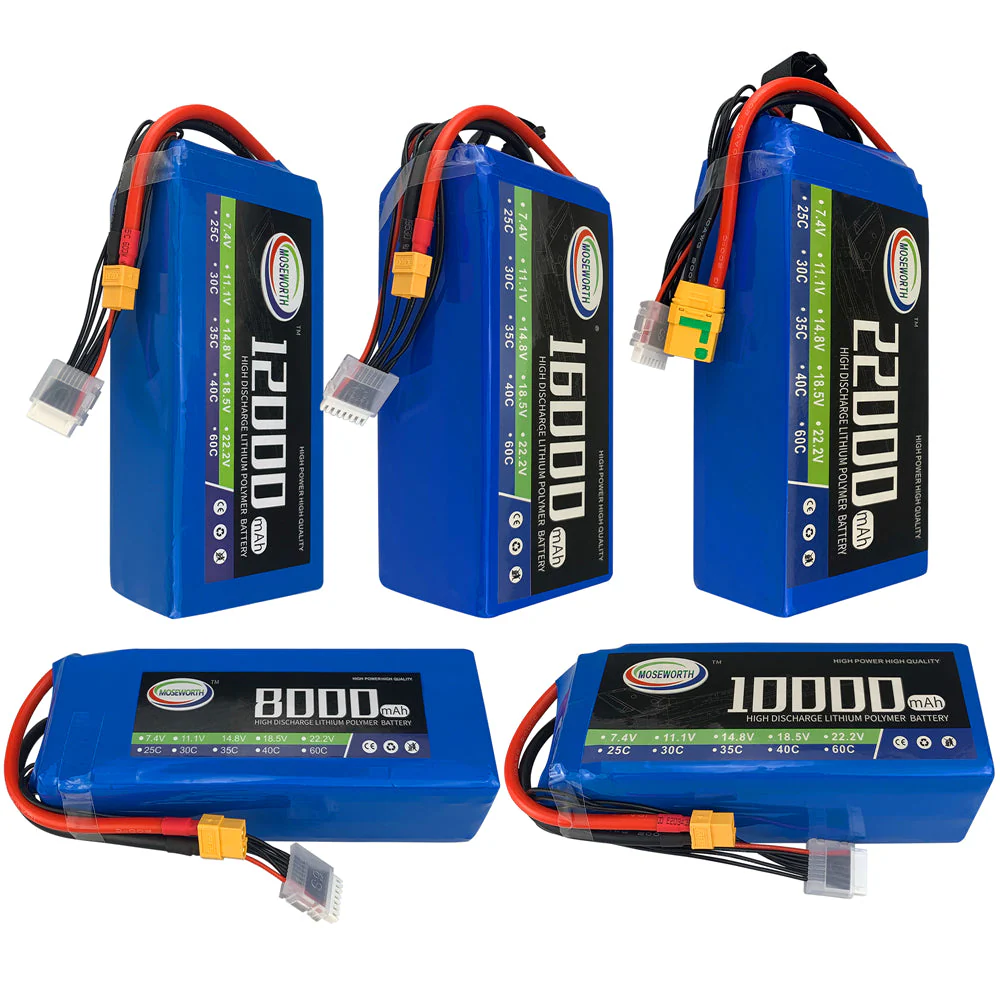 14.8V (16.8V) 4S 16000mAh LiPo Battery Pack RC Cars Bait Boat Drone Airplane Model MOSEWORTH - Image 5