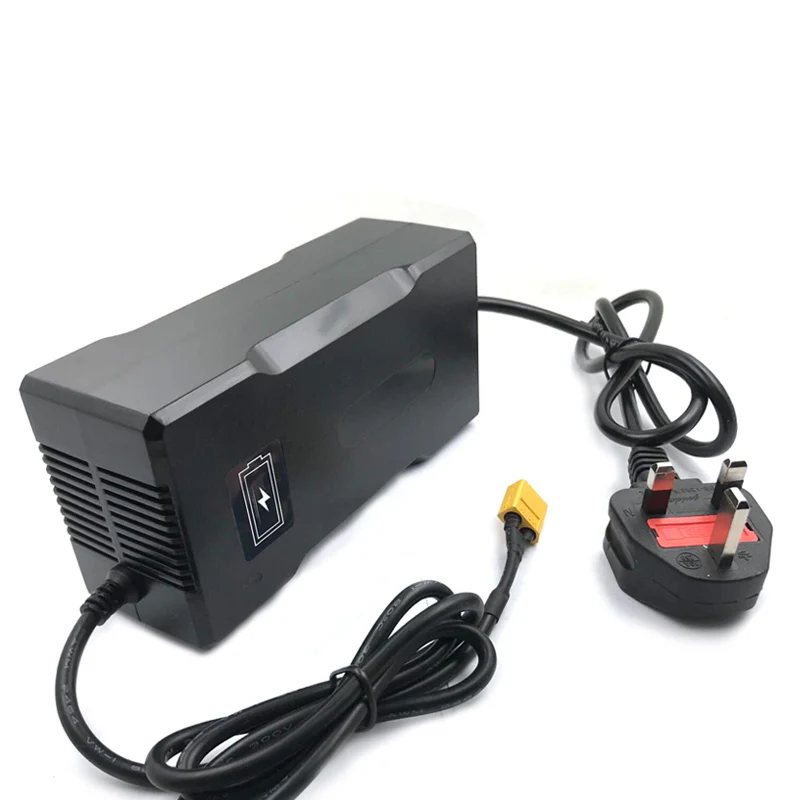 54.6V 5A 13S Lithium Battery Charger -  for 48V Li-ion/LiPo battery pack;  UK, EU plug - Image 5