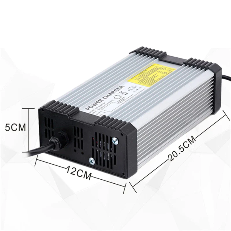58.8V 6A 14S Lithium Battery Charger -  for 48V/51.8V Li-ion/LiPo battery pack;  UK, EU plug - Image 3