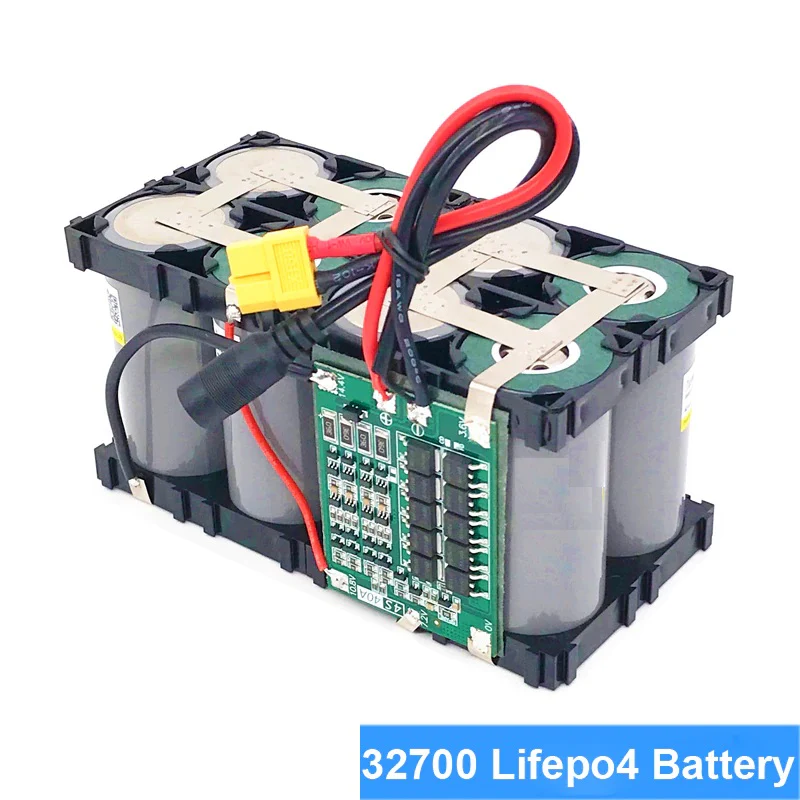 12V 12Ah LiFePo4 Battery Pack 12.8V 4S2P with 40A Balanced BMS for DIY, ebike, power barrow, LED - Image 3