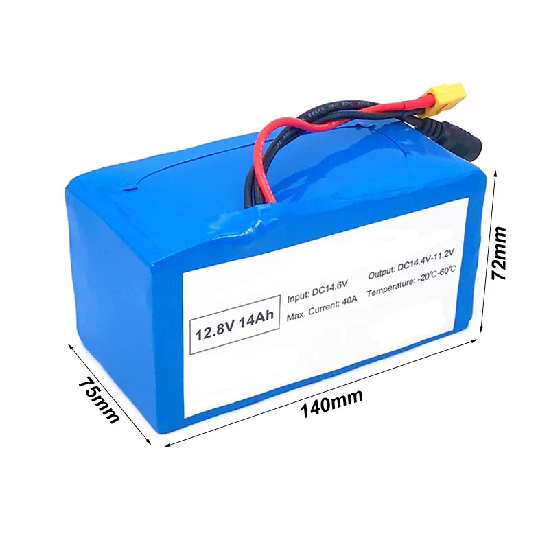 12V 12Ah LiFePo4 Battery Pack 12.8V 4S2P with 40A Balanced BMS for DIY, ebike, power barrow, LED - Image 4