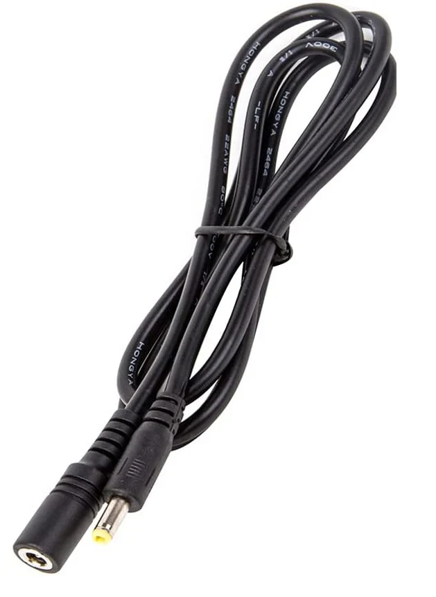 DC Extension Lead 2.1mm x 5.5mm 0.5m - 20 inches - Image 4