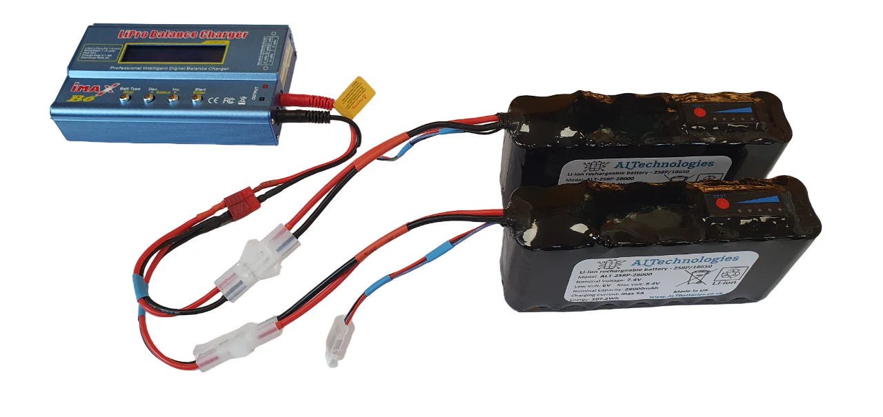 Deans to Large Tamiya Y split cable adapter for iMax B6 lithium balance charger - Image 4