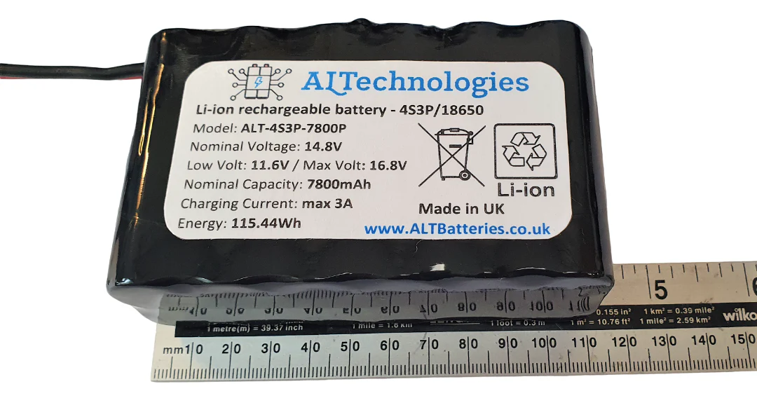 ND1 bait boat  - Original size Lithium Battery Pack Replacement Li-ion 14.8V New Direction Tackle - Image 5
