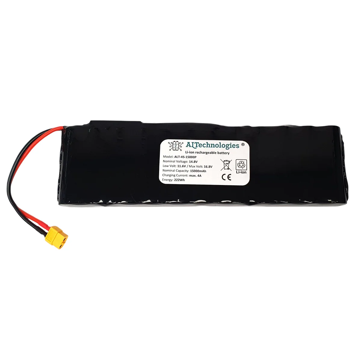 ND2 NDS bait boat Large Lithium Battery Pack NEW! 15Ah model Li-ion 14.8V 15000mAh - Image 3