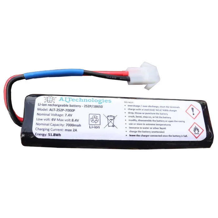 7.4V 7Ah - 10Ah Lithium Battery for Procat and Procat L - Angling Technics bait boat - Li-ion battery pack - BMS protected - 7Ah, 10Ah - Image 5