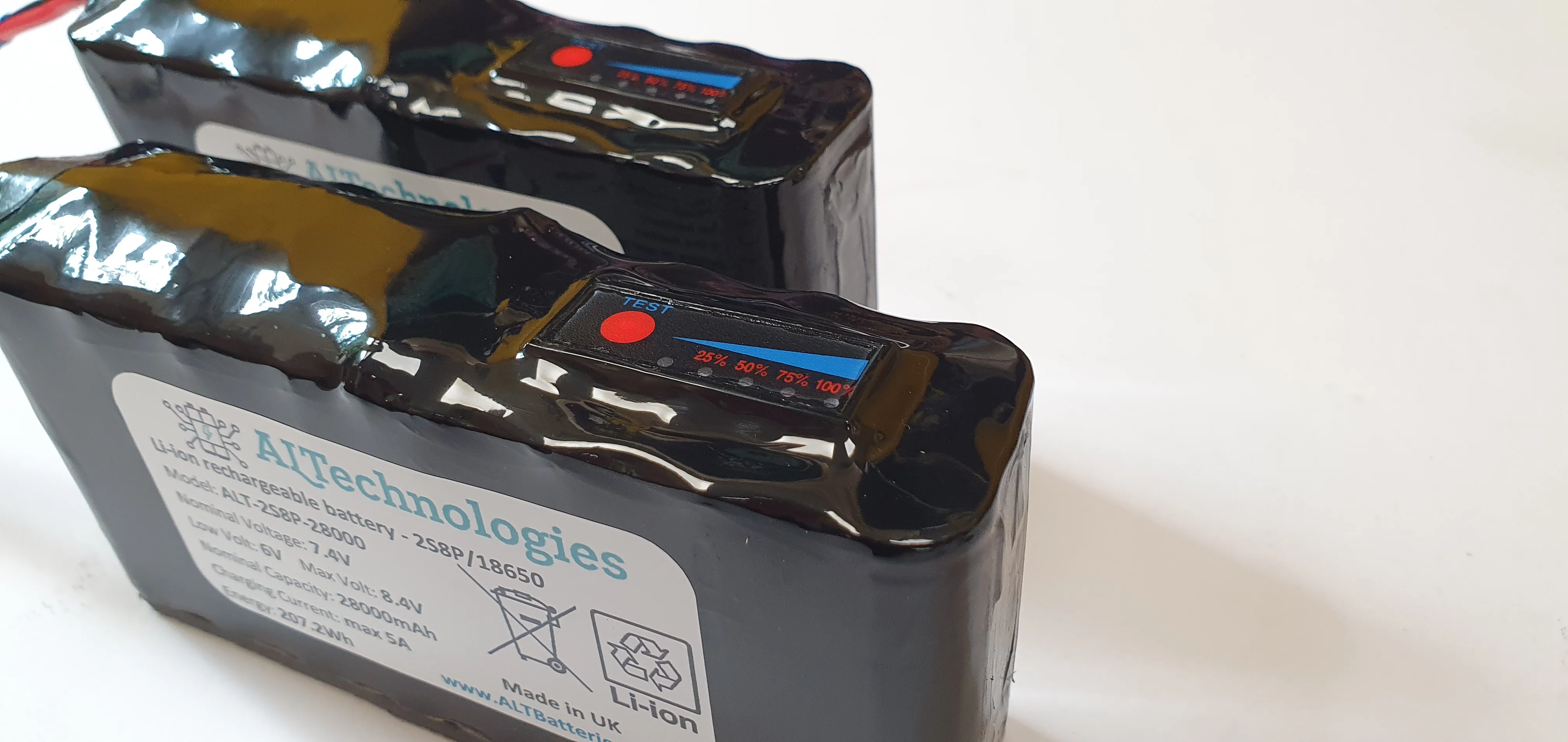 NEW Technicat MK1 / MK2 Angling Technics bait boat - Li-ion battery packs - BMS protected - 2 pcs set - Image 17