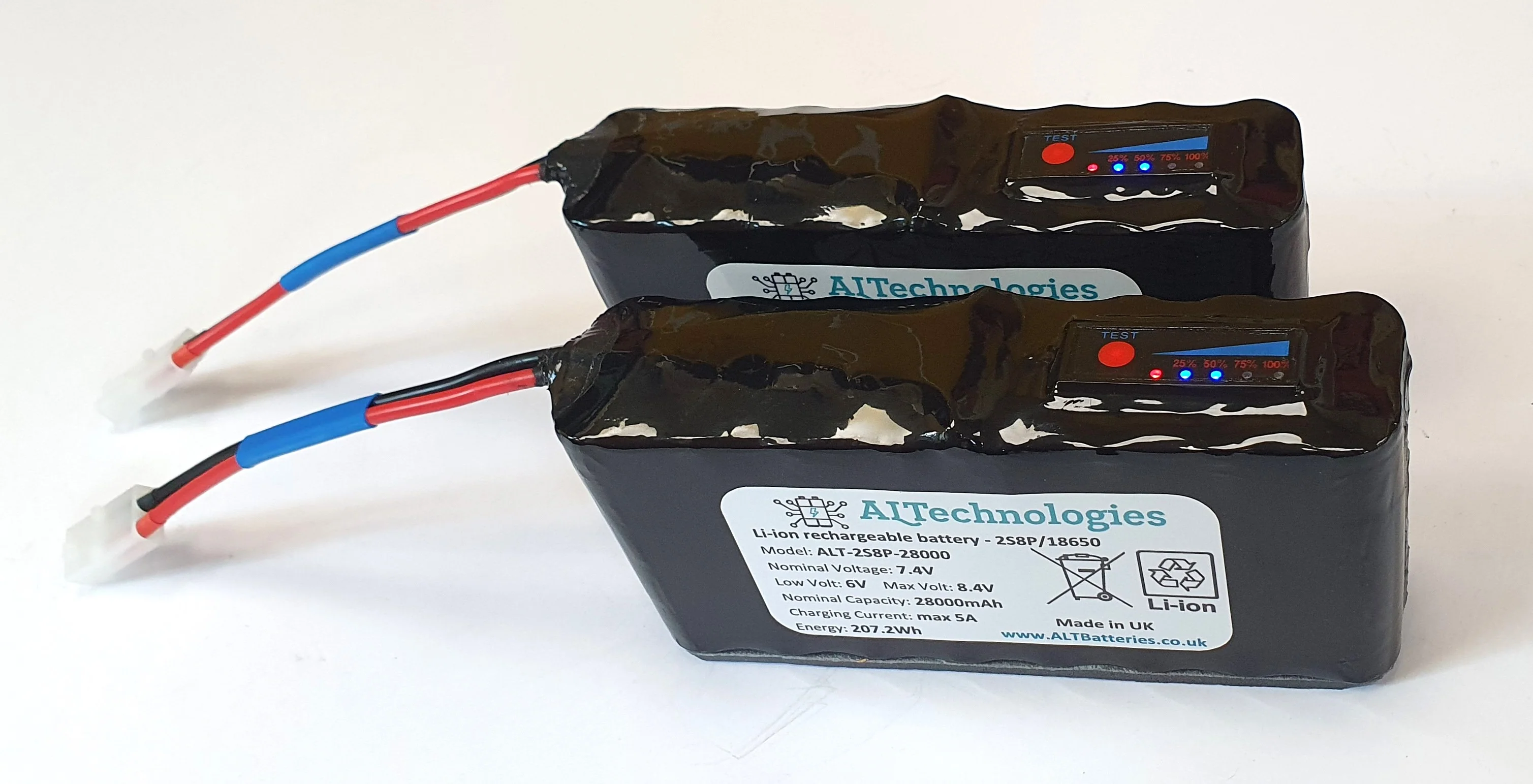 NEW Technicat MK1 / MK2 Angling Technics bait boat - Li-ion battery packs - BMS protected - 2 pcs set - Image 9