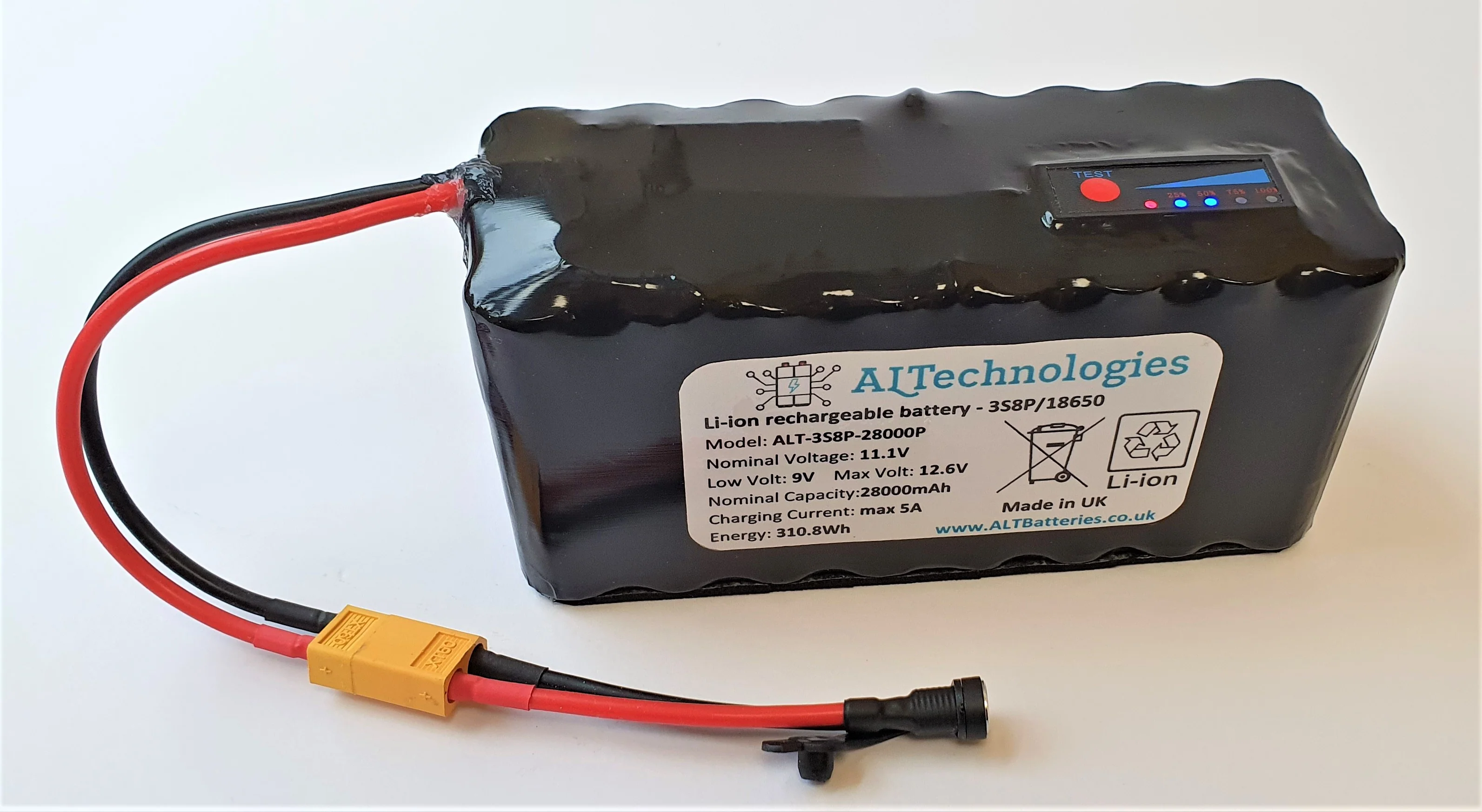 Waverunner Atom bait boat - 12V 20Ah/28Ah compatible Lithium battery - Image 3