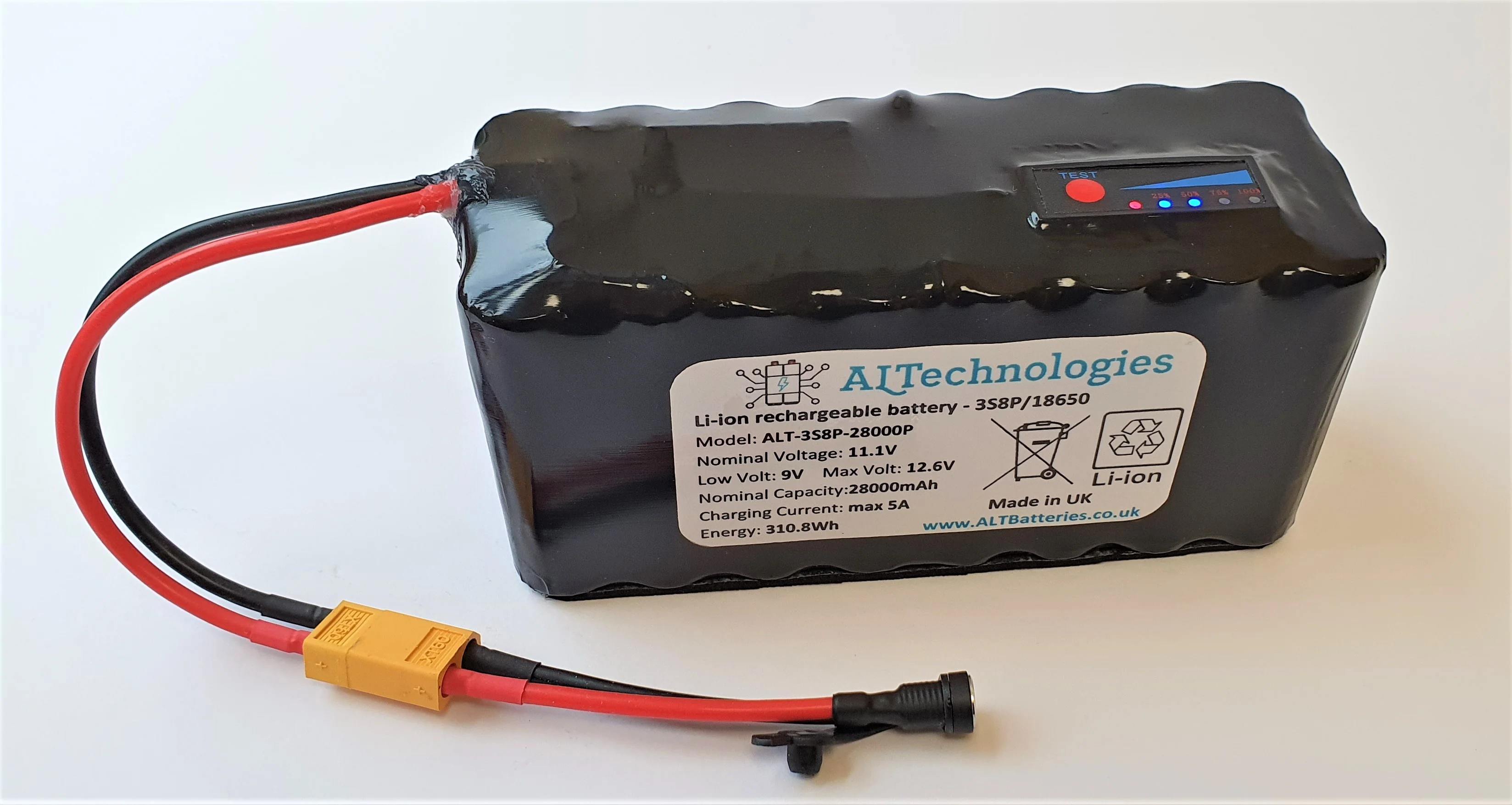 Waverunner MK3 / MK4  bait boat - 12V Li-ion compatible battery pack - Image 6