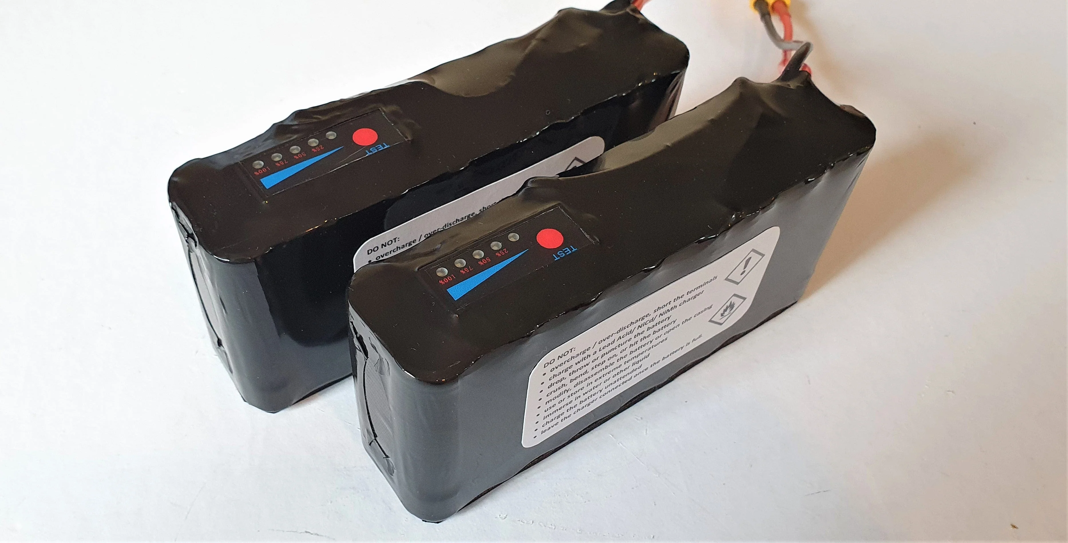 X-boat / Toslon X - bait boat compatible li-ion battery packs 17500mAh pair - Image 7